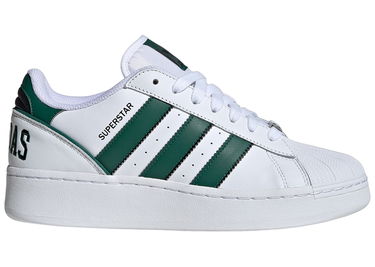 Кецове и обувки adidas Originals Superstar XLG Cloud White Collegiate Green Core Black Бяло | IE0760, 0