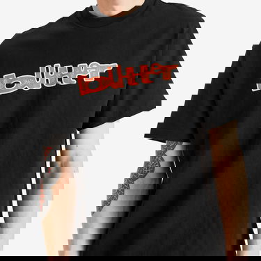 Тениска Butter Goods Warped T-Shirt Черно | BG251101-BLK, 5