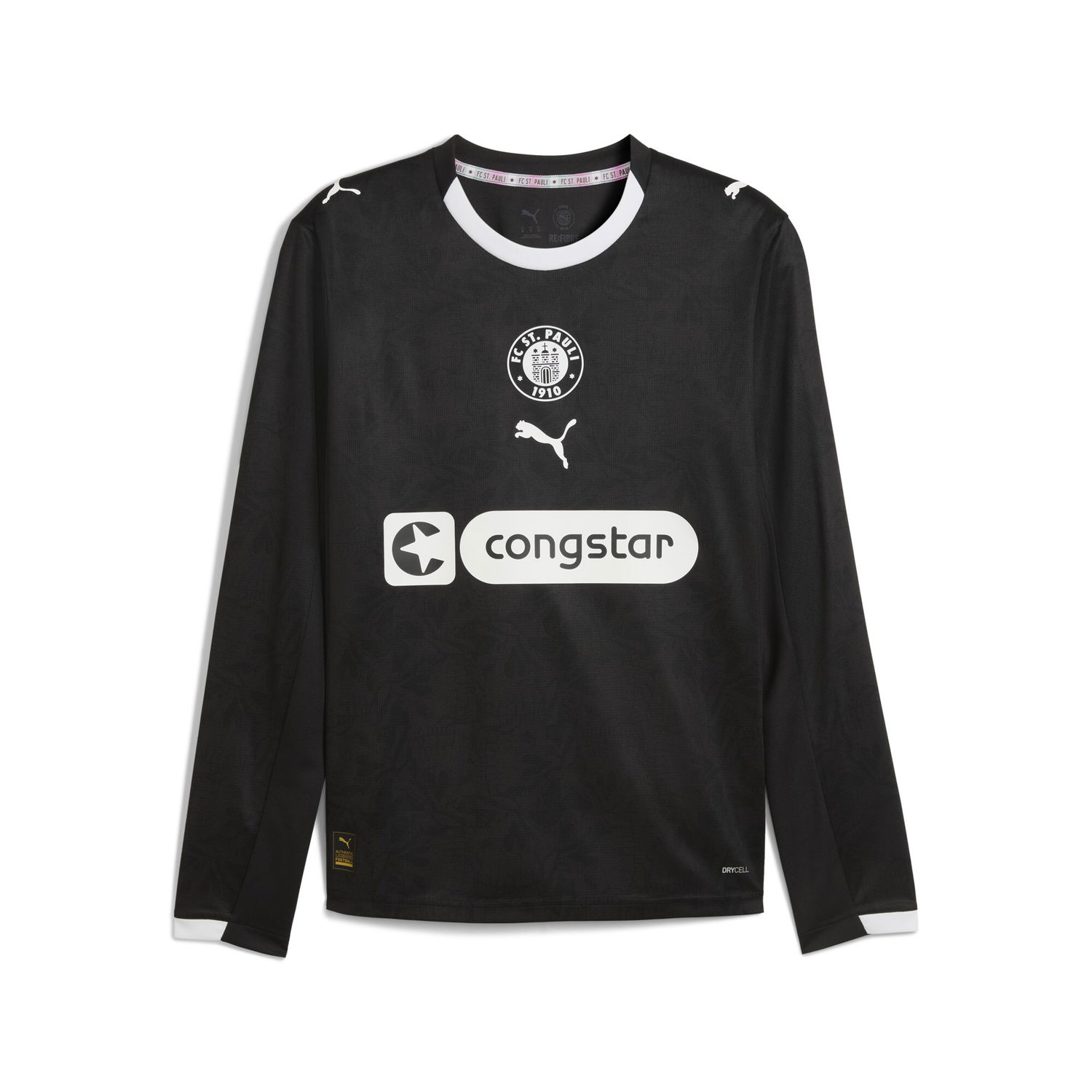 Фланелка Puma FC St. Pauli Third Replica Jersey Long Sleeve Черно | 783077_03, 0