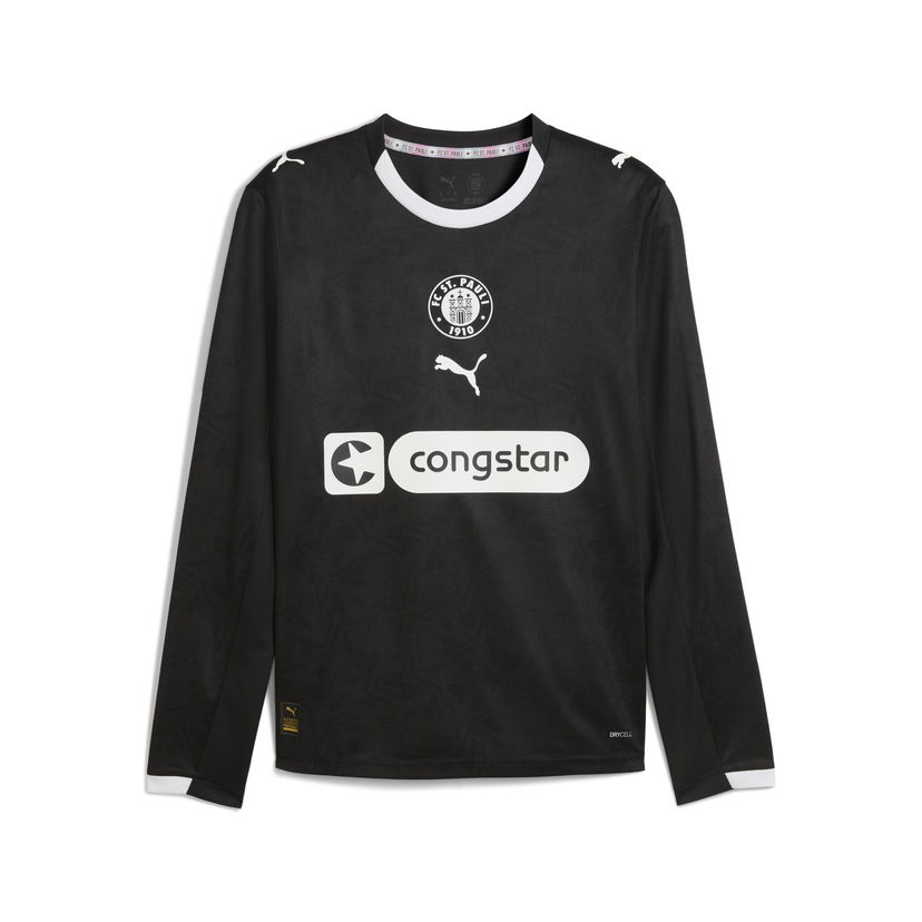 Фланелка Puma FC St. Pauli Third Replica Jersey Long Sleeve Черно | 783077_03
