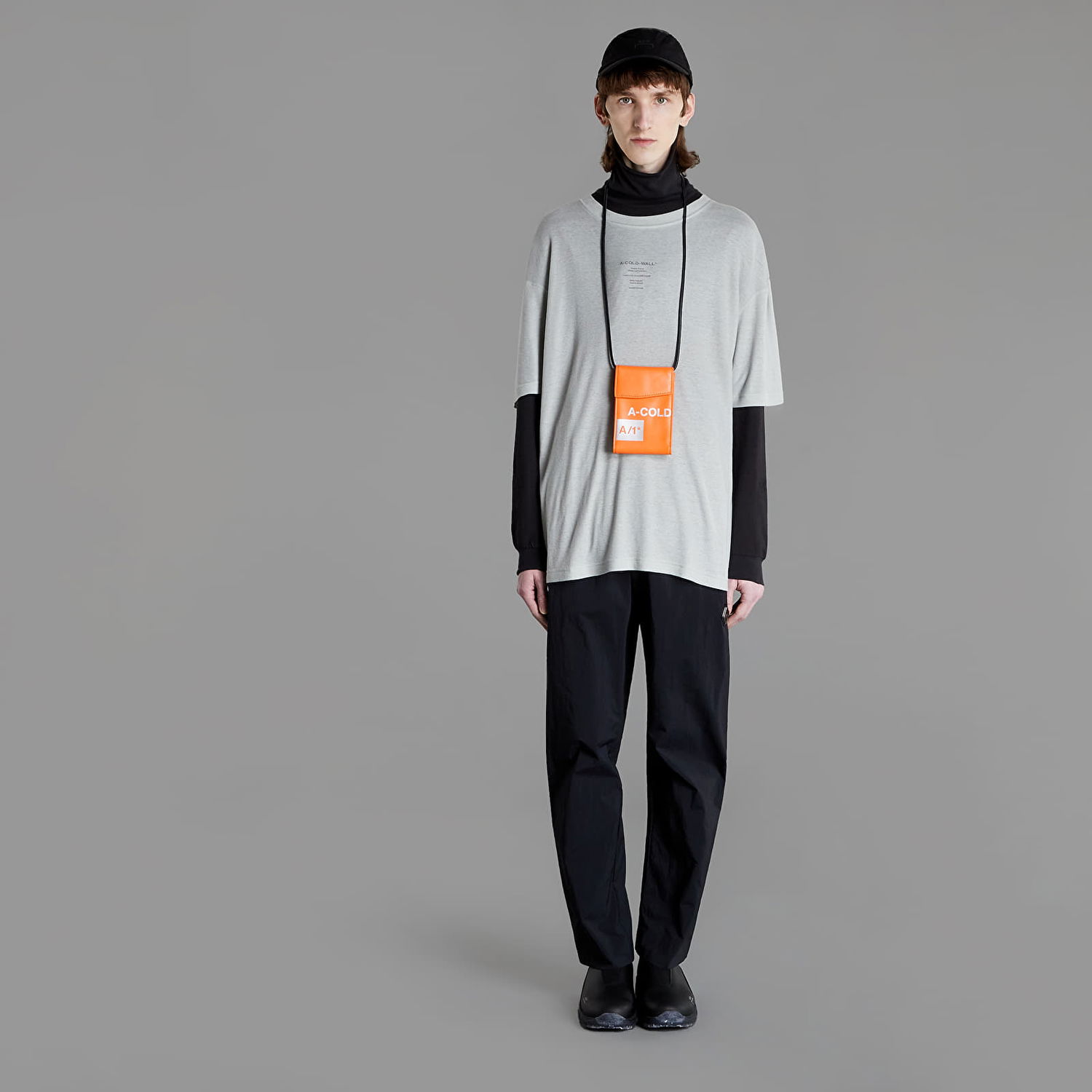 Тениска A-COLD-WALL* Artisan T-Shirt Сиво | ACWMTS075A Light Grey, 0