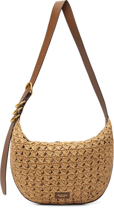 Чанта през рамо rag & bone Rag & Bone Mercer Medium Crochet Shoulder Bag Бежово | RF100902, 0