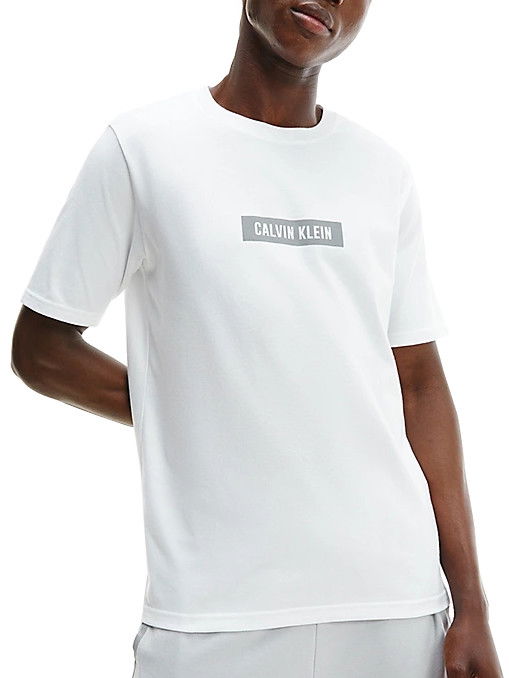 Тениска CALVIN KLEIN Performance Logo Gym Tee Бяло | 00gms1k142-540, 0