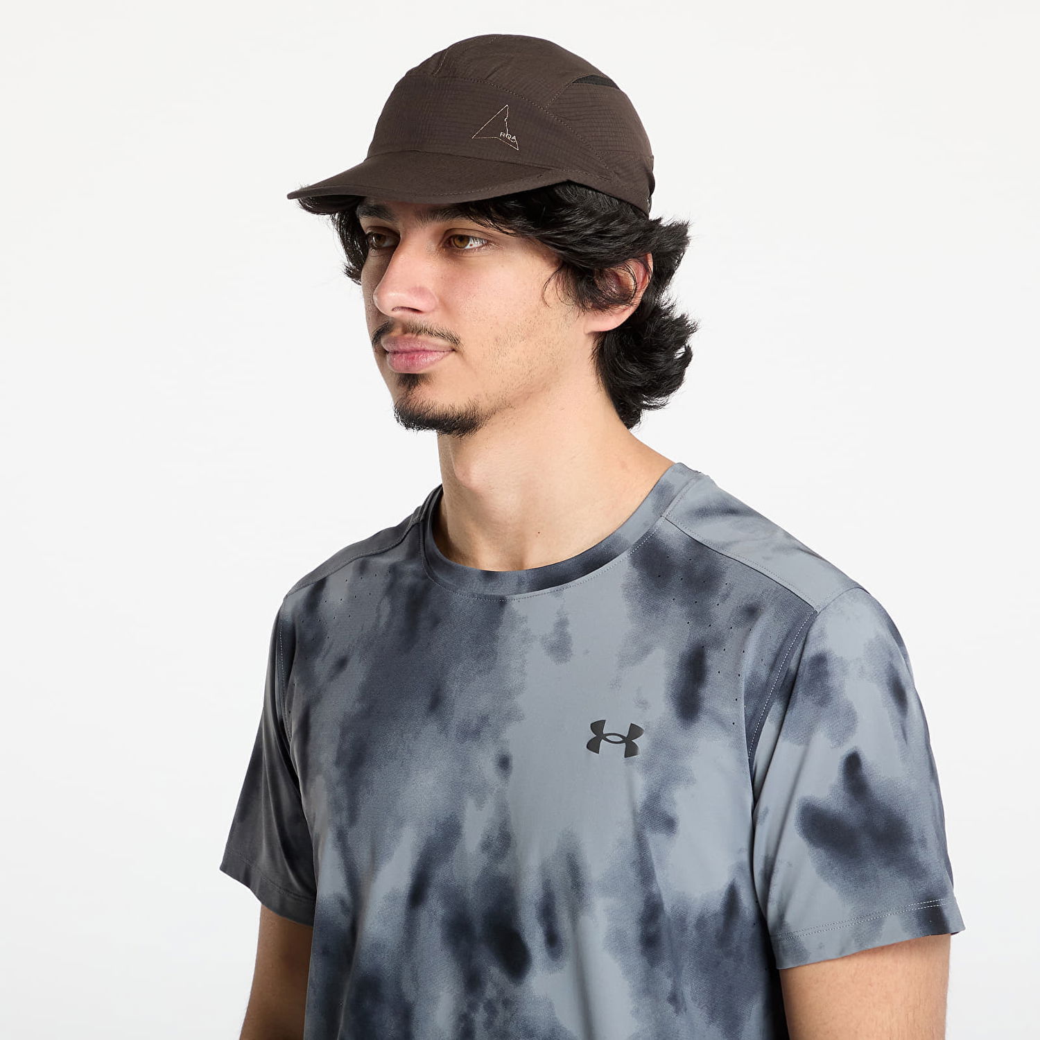 Шапка с козирка ROA ROA Perforated Cap Кафяво | RBMW271FA44 BRW0003, 1