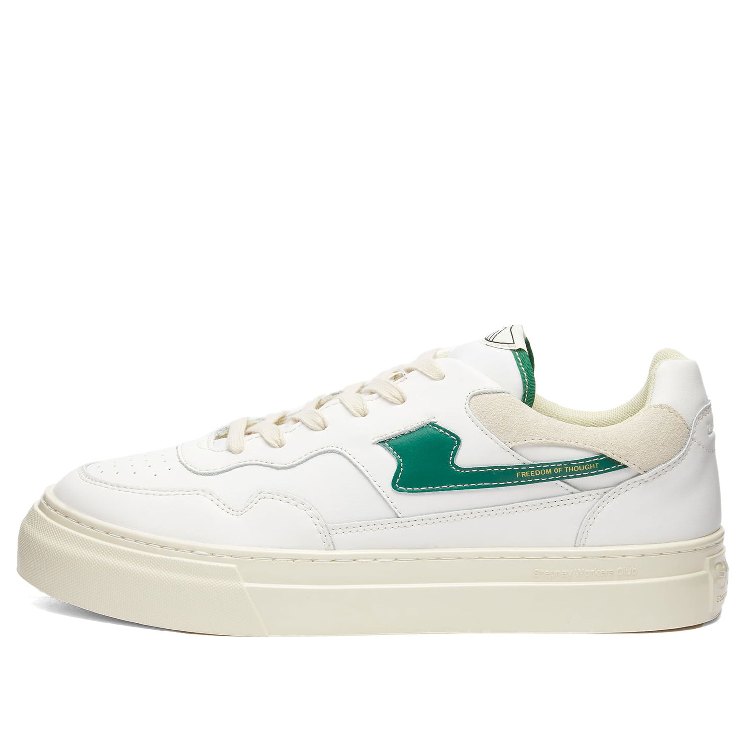 Кецове и обувки Stepney Workers Club Pearl S-Strike Leather Бяло | YA09560, 1