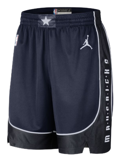 Къси панталони Jordan NBA Dri-FIT Dallas Mavericks Statement Edition 2022 Swingman Shorts Черно | DO9427-419