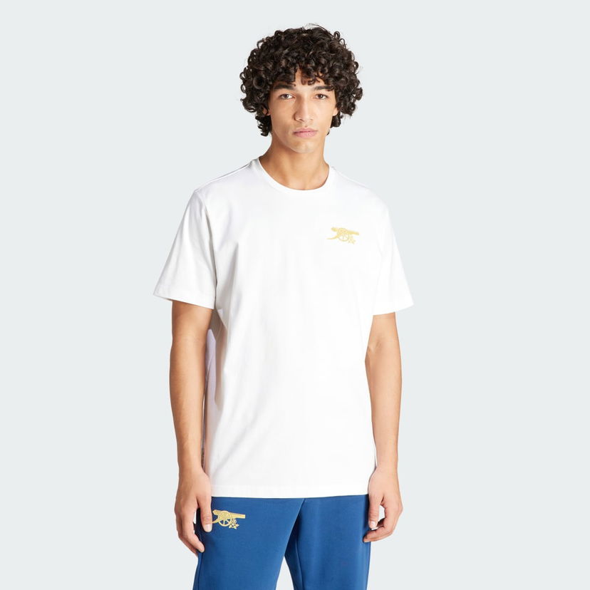 Тениска adidas Performance Arsenal Cultural Story Tee Бяло | IU2070