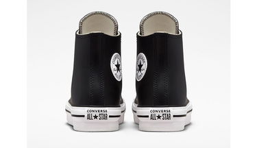 Кецове и обувки Converse Chuck Taylor All Star Eva Lift Platform Leather High Top Черно | A02485C, 4