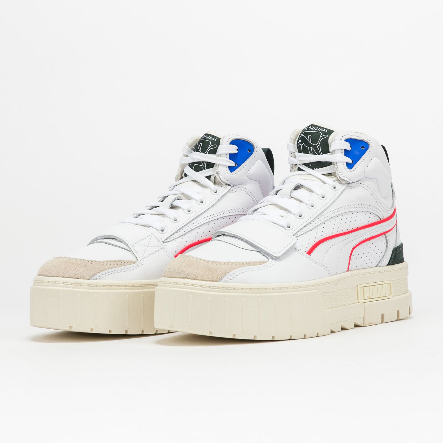 Кецове и обувки Puma Mayze Mid PxP Бяло | 381253 01, 1