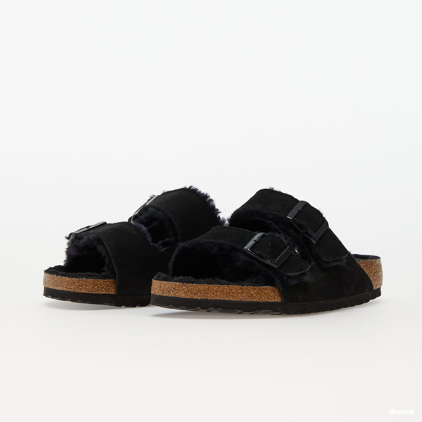 Кецове и обувки Birkenstock Arizona Shearling Черно | 0752661, 1