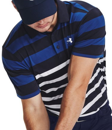 Поло тениска Under Armour Playoff 3.0 Stripe Polo Shirt Многоцветен | 1378676-411, 0