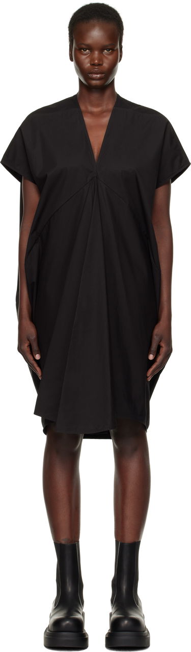 Pокля Rick Owens Rick Owens Hollywood Tommykite V Minidress Черно | RP01E7556 P, 0