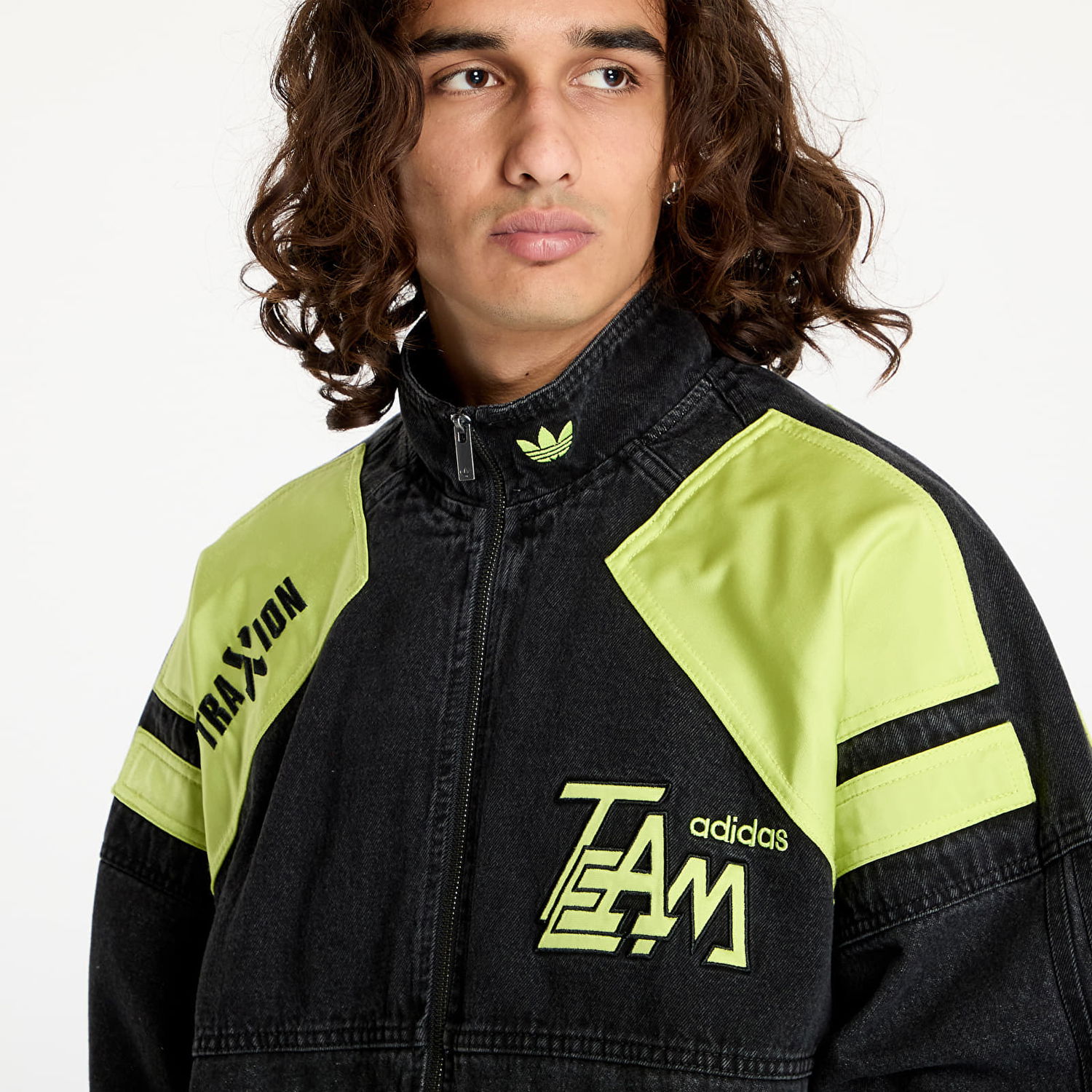 Яке adidas Originals Adilenium Moto Denim Jacket Black Черно | JN0824, 1