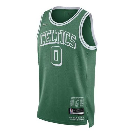 Фланелка Nike Jayson Tatum Boston Celtics NBA Jersey Зелено | DB4019-321