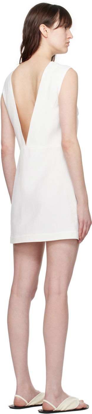 Pокля Loulou de Saison Loulou de Saison Hoya Minidress Бяло | HOYA, 2