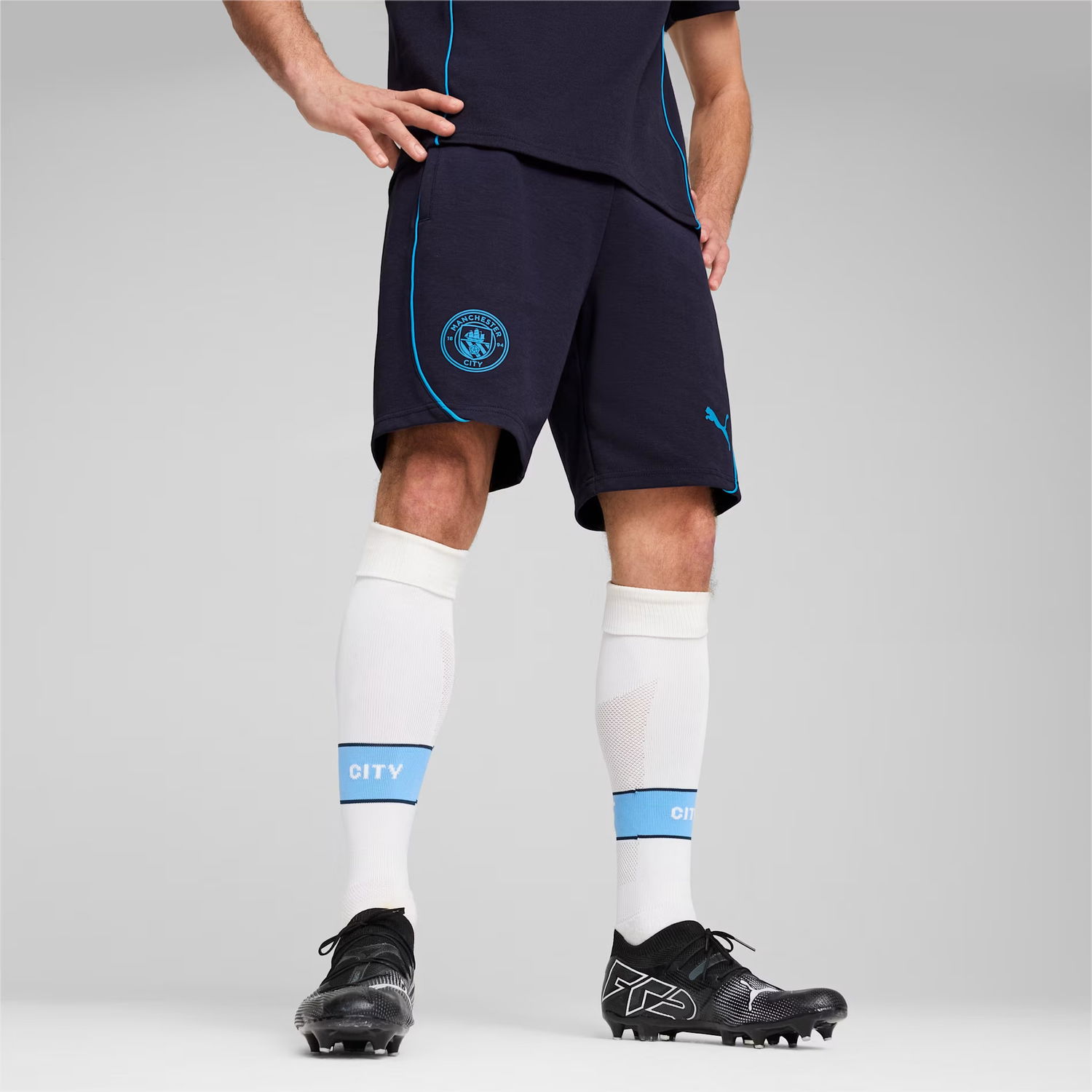 Къси панталони Puma MCFC Casuals Shorts Тъмно синьо | 777568-32, 1