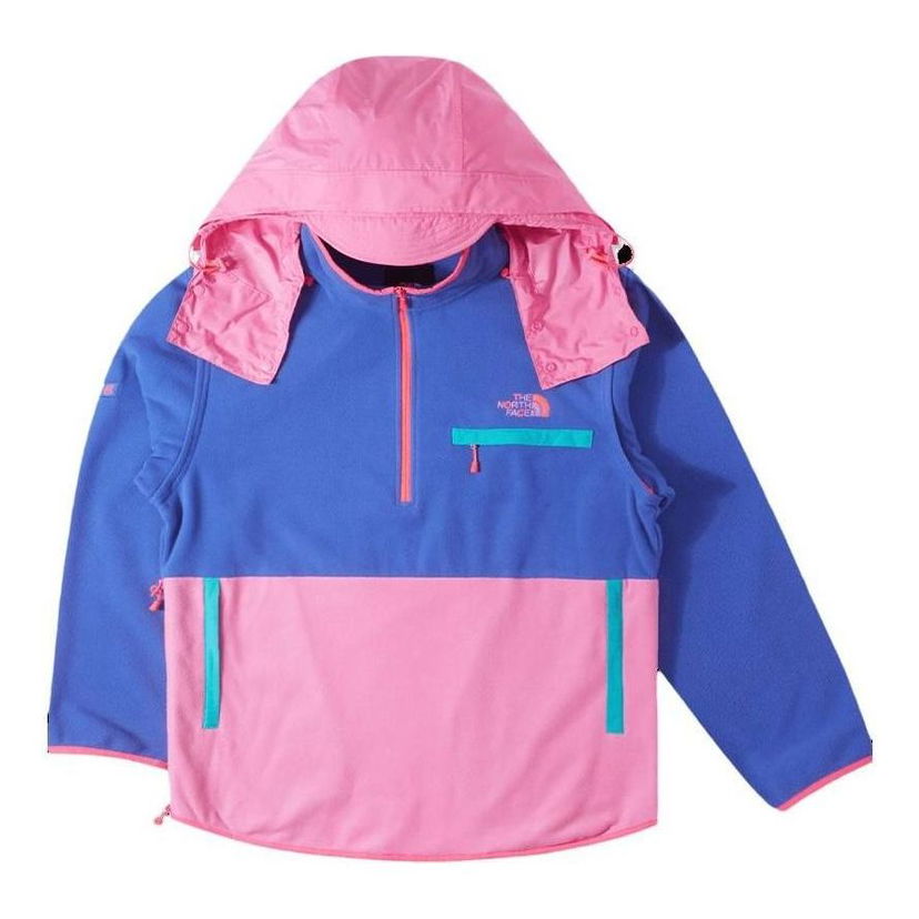 Суитчър The North Face Clot Hooded Fleece Anorak Синьо | NF0A8A5G-9IR