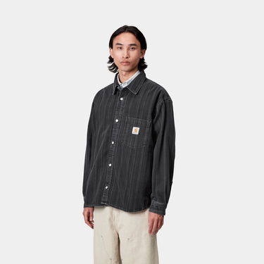 Риза Carhartt WIP Carhartt WIP Rylan Stripe Shirt Jacket Черно | I035567_4, 2
