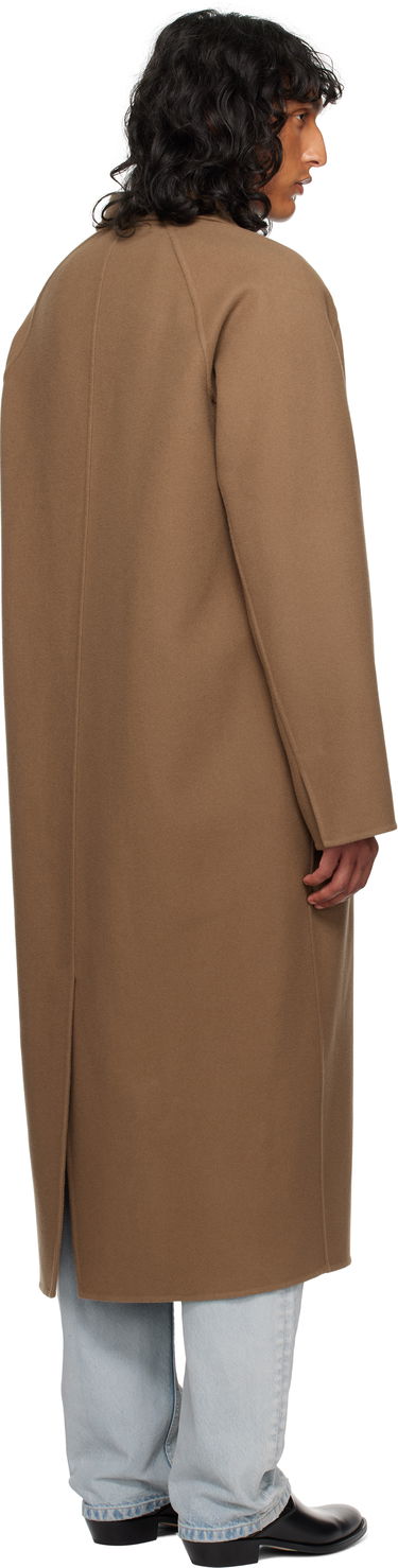 Палта The Row Long Wool Coat Кафяво | 809-W3503, 2