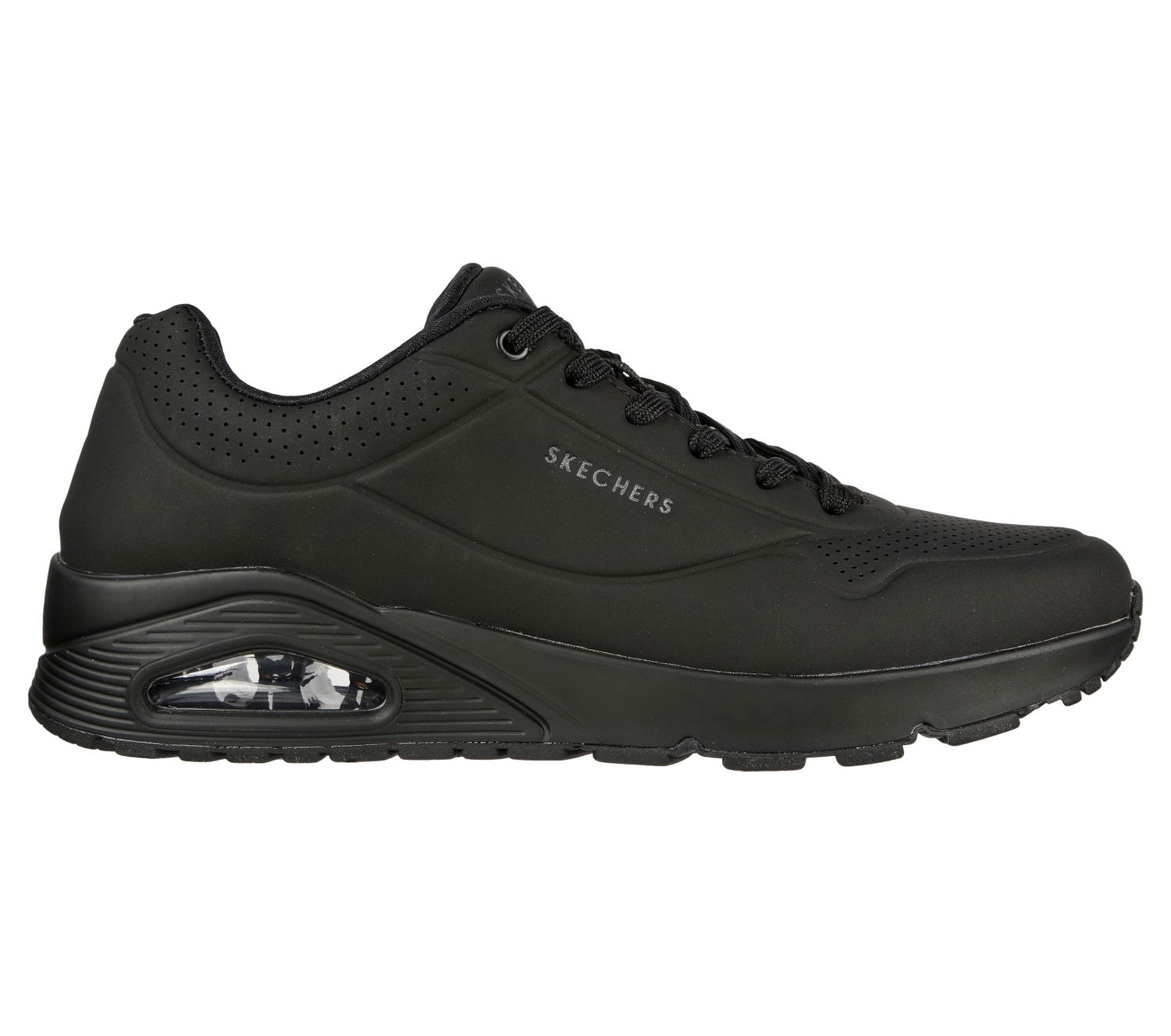 Кецове и обувки Skechers Uno Черно | 52458-BBK, 0