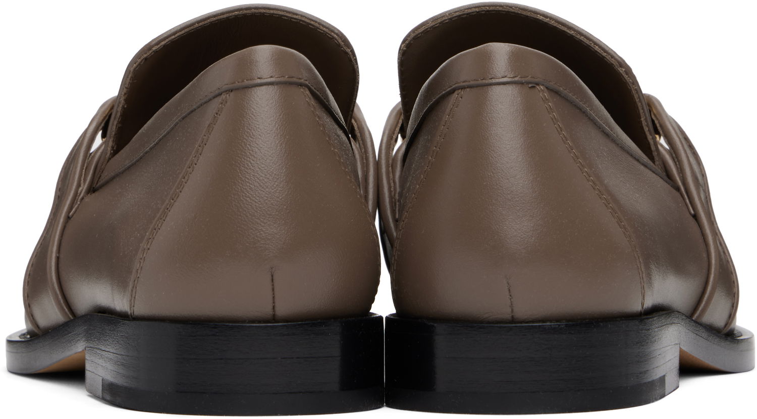 Кецове и обувки Bottega Veneta Bottega Veneta Astaire Leather Loafers Кафяво | 796697 V5DZ0, 1