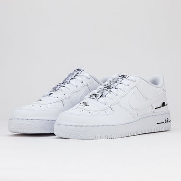 Кецове и обувки Nike Air Force 1 LV8 3 GS Бяло | CJ4092-100, 1