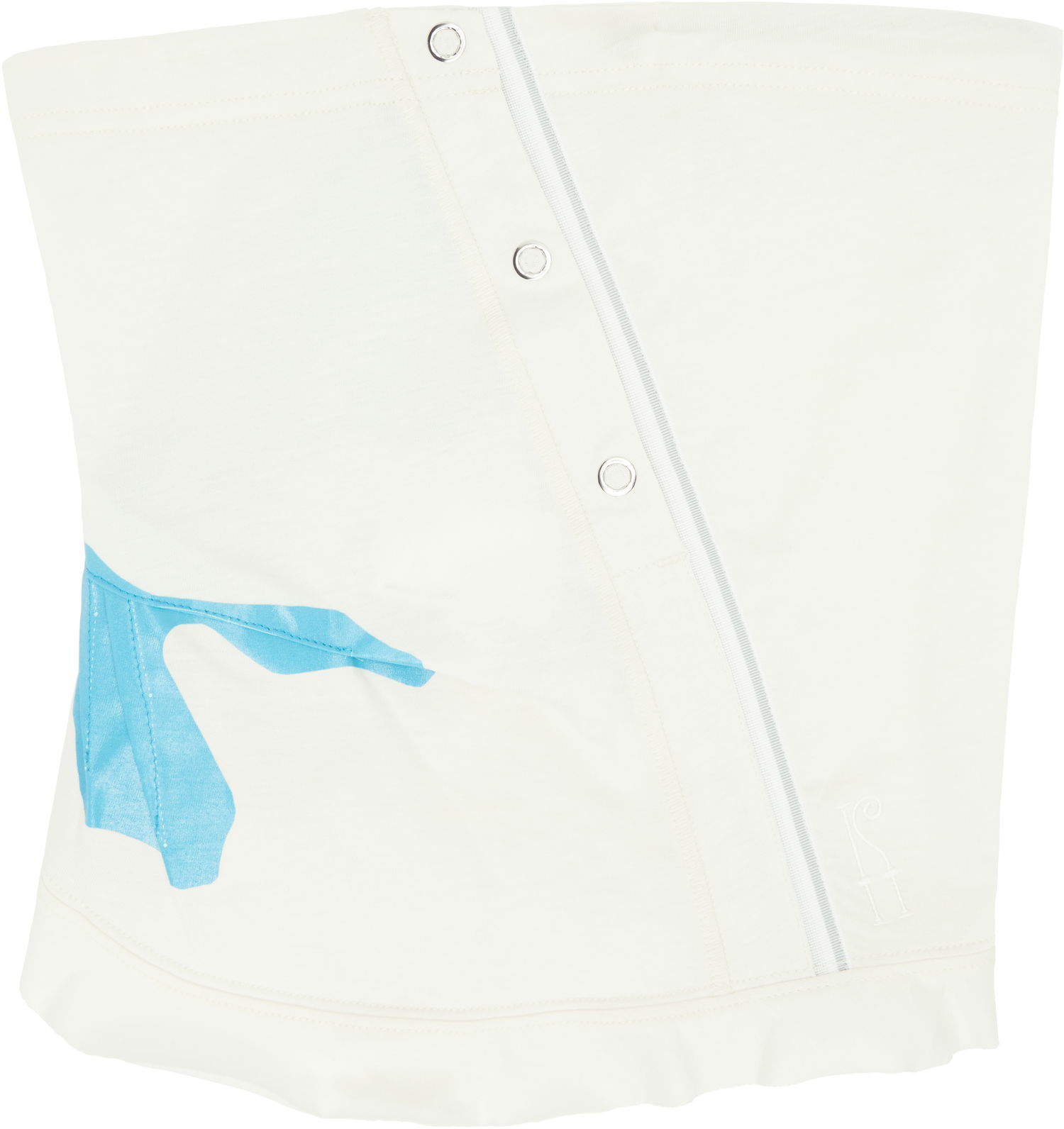 Съкратен топ KIKO KOSTADINOV Kiko Kostadinov Alec K-Dart Gaiter Scarf Бяло | KKSS25GTR01-121, 0