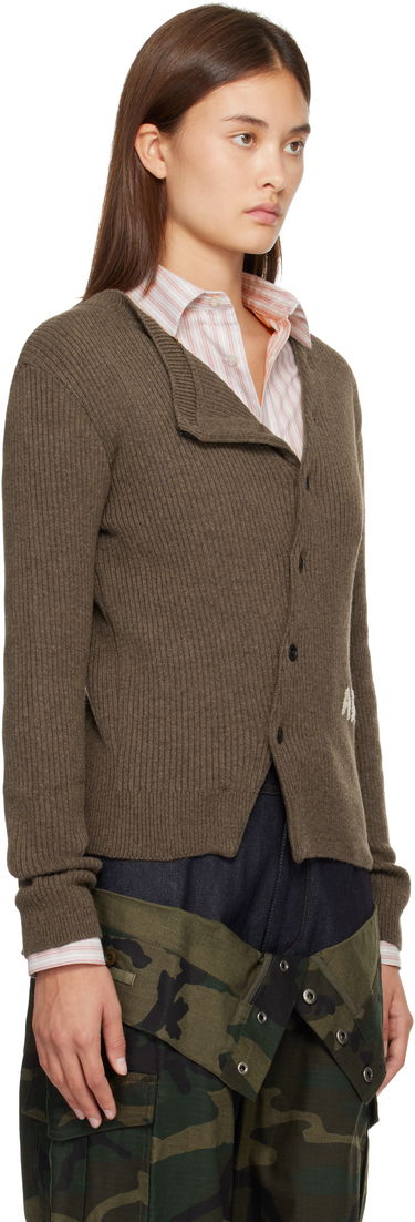 Пуловер Andersson Bell Hand Stitched Basic Cardigan Кафяво | atb1400w, 1