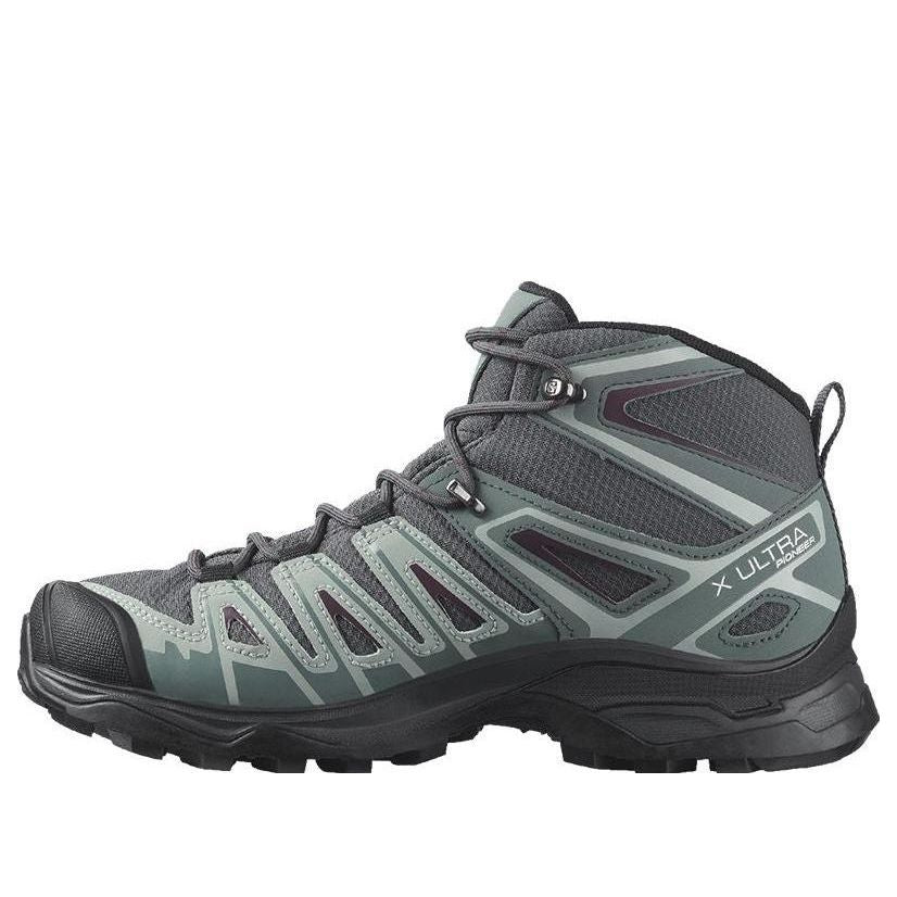 Кецове и обувки Salomon X Ultra Pioneer Mid Hiking Boots Зелено | 416712
