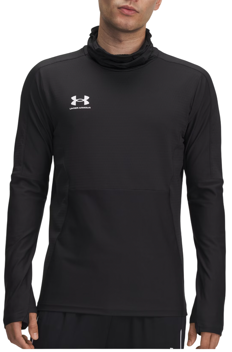 Тениска Under Armour Challenger Pro Wintr High Neck Long Sleeve Training Top Черно | 6005130-001