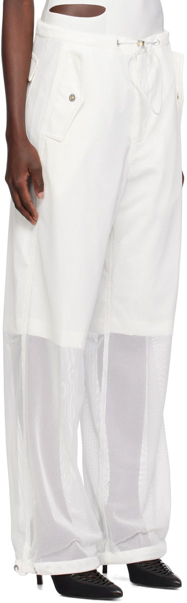 Панталони Dion Lee Grid Mesh Panel Trousers Черно | C2155P23, 4
