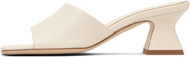Аксесоари Aeyde Aeyde Ale Leather Mules Бяло | A11-HS-ARCS45TB142-SS25-100-007, 2