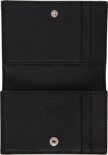 Портфейл Valentino Valentino Garavani VLogo Signature Card Holder Черно | 6Y2P0V12UAG, 2