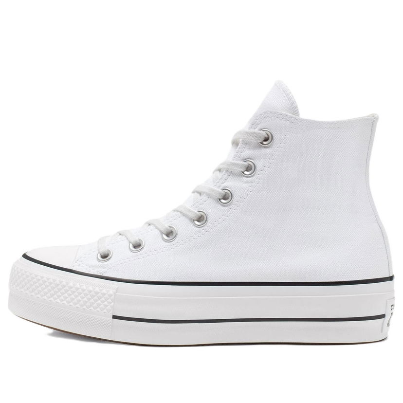 Кецове и обувки Converse Chuck Taylor All Star Platform High Бяло | 560846F
