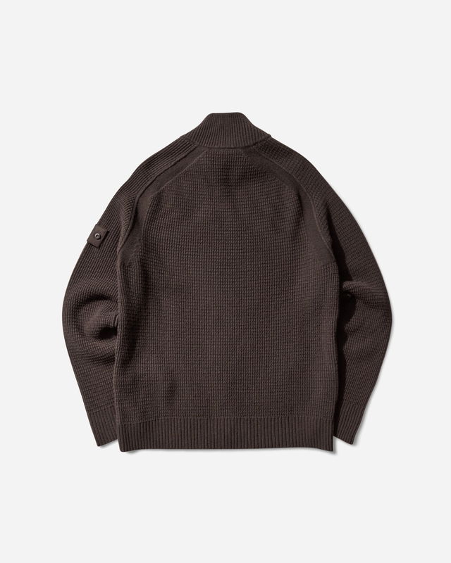 Geelong Wool Zip-Up Cardigan