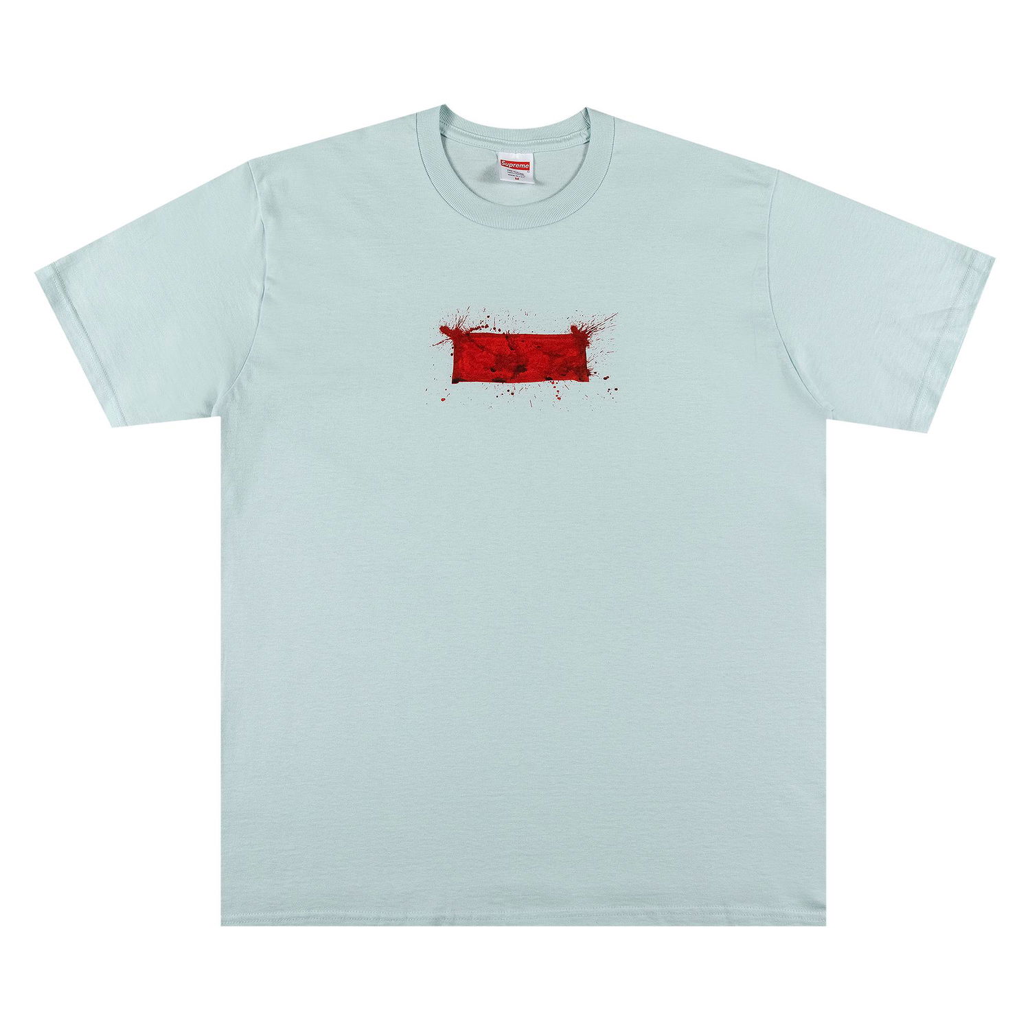 Тениска Supreme Ralph Steadman Box Logo Tee Синьо | SS22T12 PALE BLUE, 1