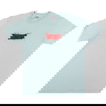 Тениска Supreme Ralph Steadman Box Logo Tee Синьо | SS22T12 PALE BLUE, 1