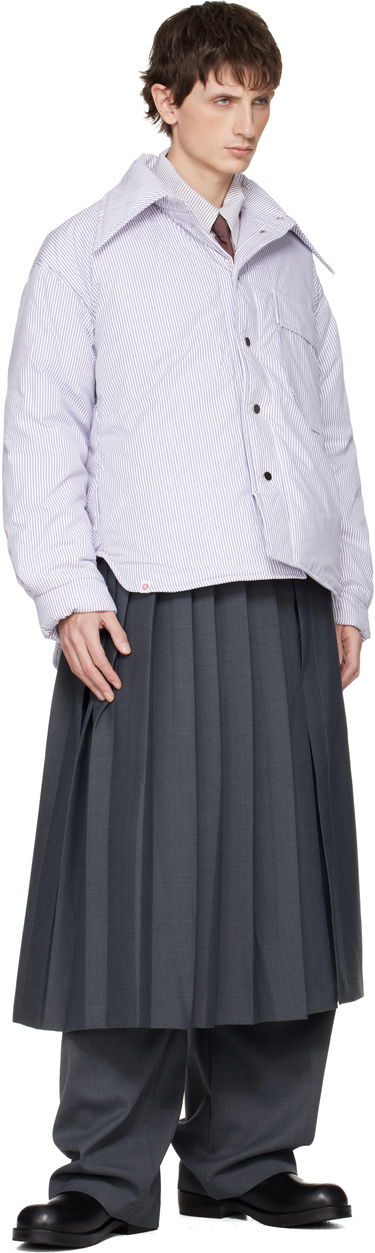 Пухо яке Charles Jeffrey Loverboy Striped Puffer Overshirt Многоцветен | 052010702, 3