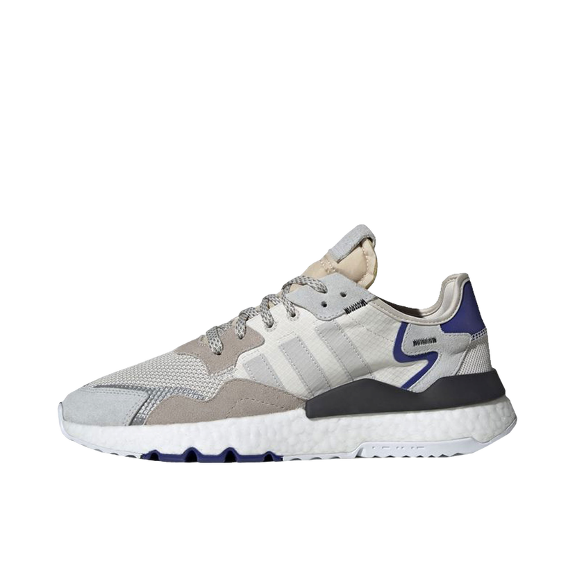 Кецове и обувки adidas Originals Nite Jogger Grey One Active Blue Сиво | F34124