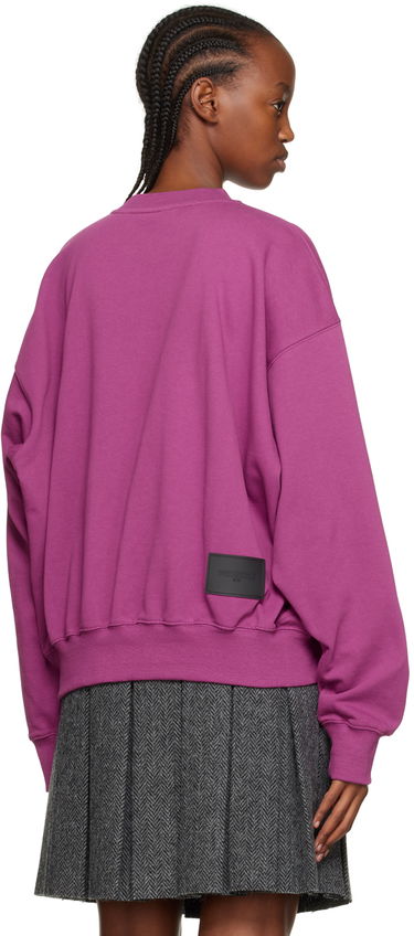 Суитчър We11done Graphic Sweatshirt Лилаво | WD-TS3-22-820-U-PP, 2