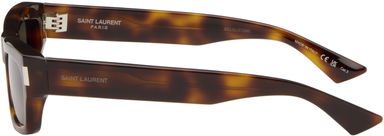 Tortoiseshell Square-Frame Sunglasses, 2