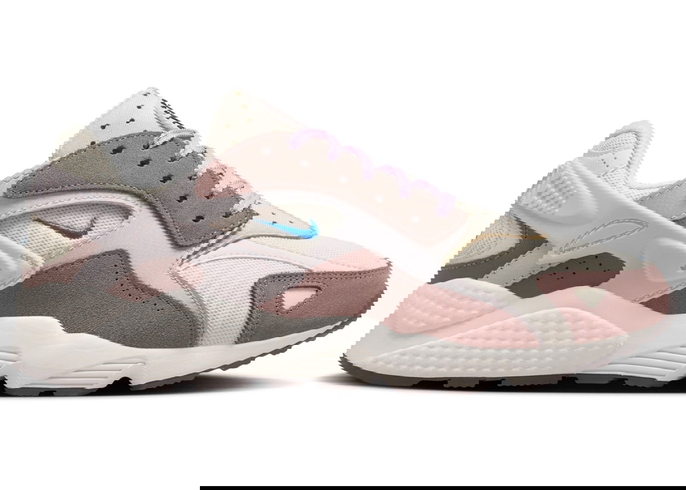 Кецове и обувки Nike Air Huarache Runner Light Orewood Brown Earth Бежово | DZ3306-101, 0