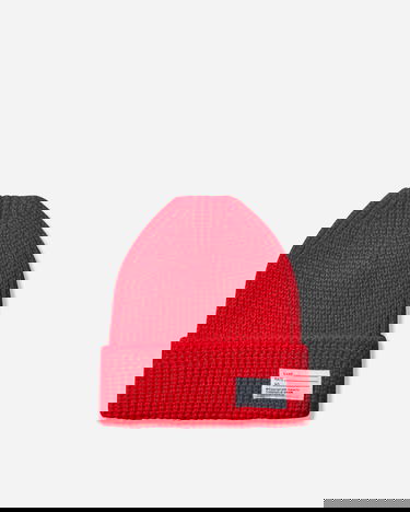 Шапка visvim Knit Wool Beanie Червено | 0125203003010 2, 1