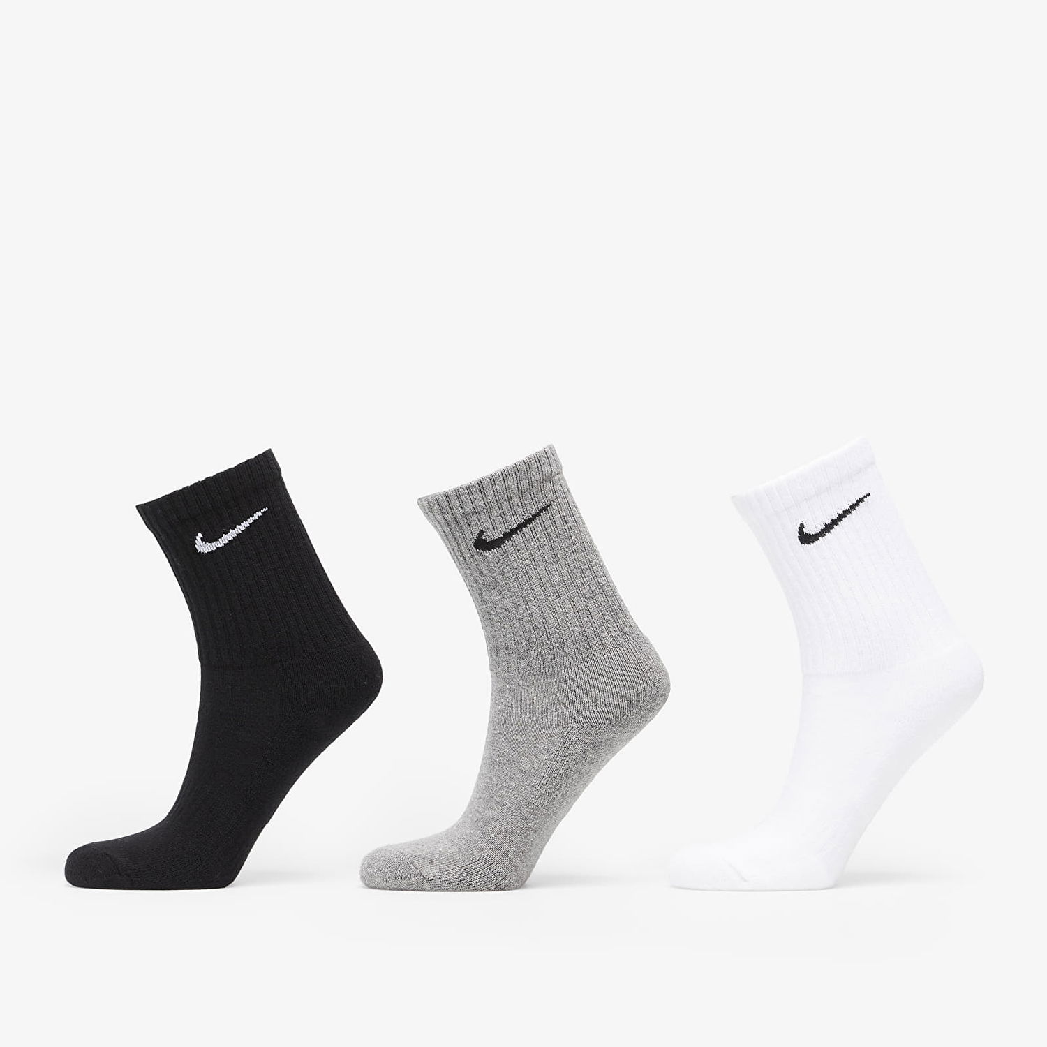 Бельо и чорапи Nike Socks 3-Pack Черно | SX7664-964, 0