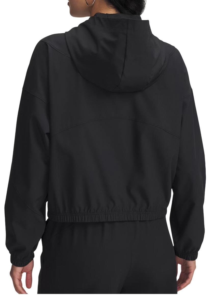 Ветровка Under Armour UA Rival Woven Cropped Hooded Jacket Черно | 6004849-005, 1