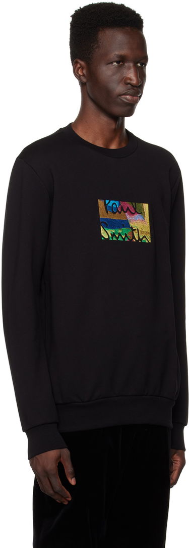 Суитчър Paul Smith Paul Smith Embroidered Sweatshirt Черно | M1R-302SE-KP3668-79, 1