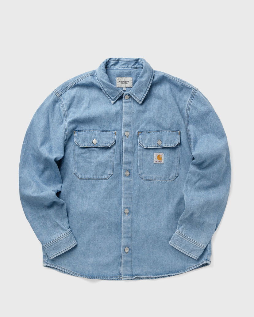 Яке Carhartt WIP Harvey Shirt Jacket Синьо | I033346-01.0E