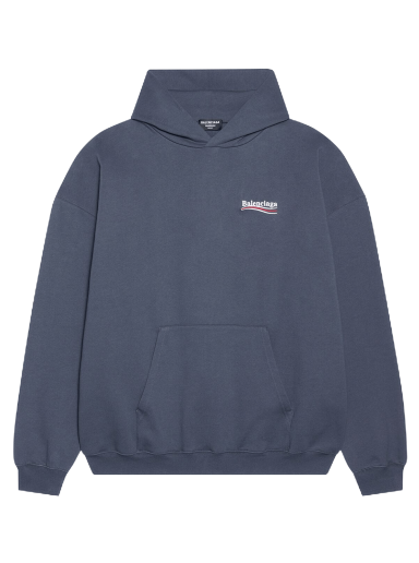 Суитчър Balenciaga Political Campaign Hoodie Large Fit Сиво | 620973 TKVI9 1366