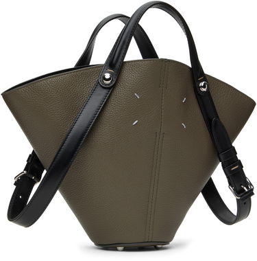 Дамска чанта Maison Margiela Maison Margiela Dress-Age Small Tote Bag Зелено | SB1WD0040 P7268, 2