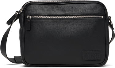 Чанта през рамо Maison Margiela MM6 Maison Margiela Leather Messenger Bag Черно | SB6ZH0025 P8326, 0